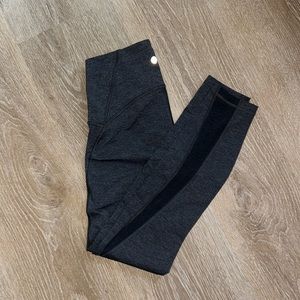 Lulu grey leggings 25 inch inseam